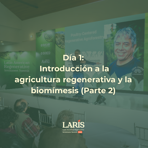 Introducción a la agricultura regenerativa y la biomímesis